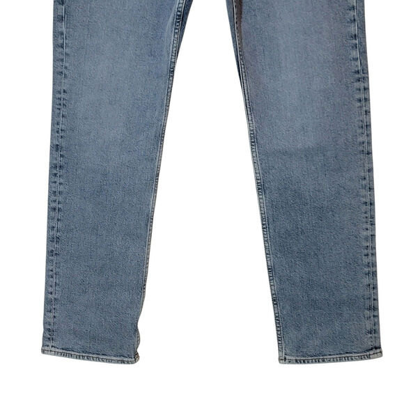 & Other Stories Favorite Cut Straight Leg Jeans Slim Cut High Rise Blue Denim 30 - Picture 5 of 15